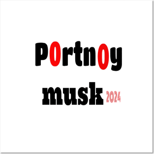 portnoy musk 2024 Posters and Art